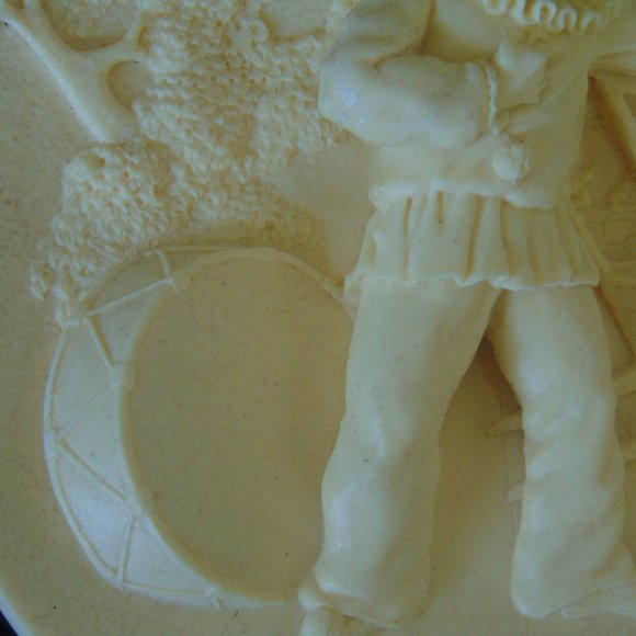 I Pagliacci Bradford Exchange Alabaster Plate - Picture 3 of 16